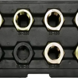 Комплект за Ремонт на Резби на автомобилни оси, 8 части  YАTО