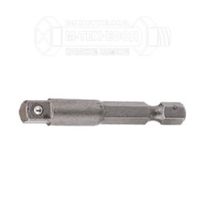 Адаптор 1/4" Hex - 1/4" 50мм FORCE