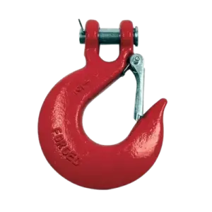 Кука за теглене с предпазител, 3/8", 2.5 т, червена